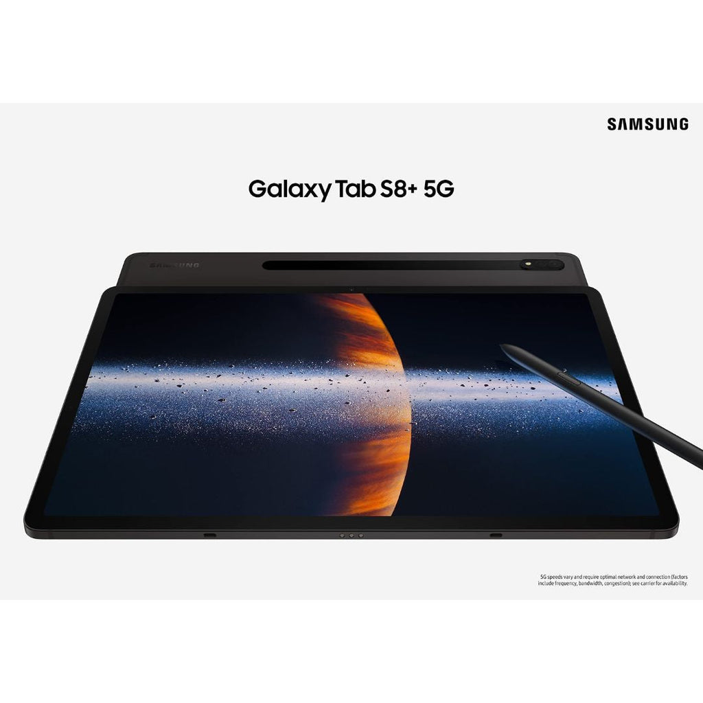 T-Mobile - Samsung Galaxy Tab S8+ 5G - 128GB - Graphite - SM-X808UZAAXAU - Image 5
