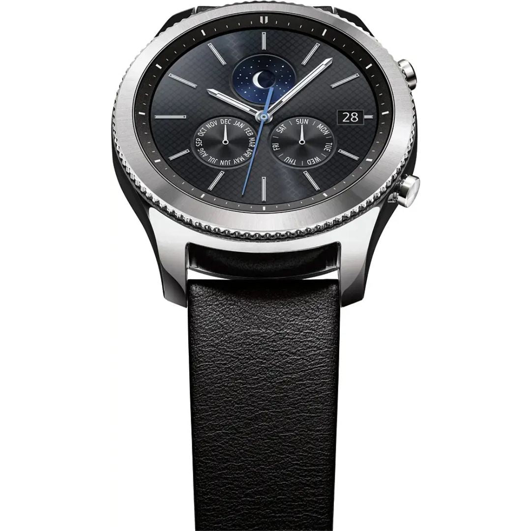 Samsung Gear S3 Classic Smartwatch – 46mm Stainless Steel – Silver – SM-R770NZSAXAR - Image 5