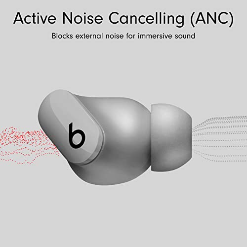 Beats Studio Buds Noise-Canceling True Wireless In-Ear Headphones - Moon Gray - MMT93LL/A - Image 3