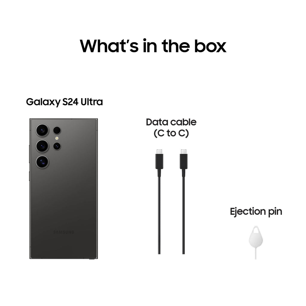 Unlocked Samsung Galaxy S24 Ultra 5G - 512GB - Titanium Black - SM-S928UZKFXAA - Image 8