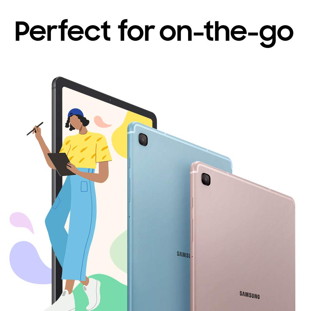 SAMSUNG Galaxy Tab S6 Lite 10.4" 64GB Android Tablet - S Pen Included - Angora Blue - SM-P613NZBMXAR - Image 4
