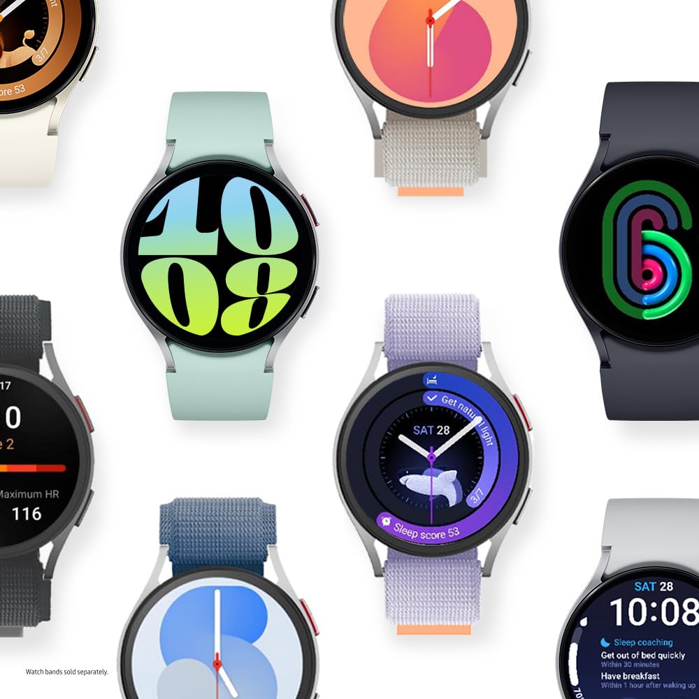 Samsung Galaxy Watch6 Aluminum Smartwatch 44mm BT - Graphite - SM-R940NZKAXAA - Image 9