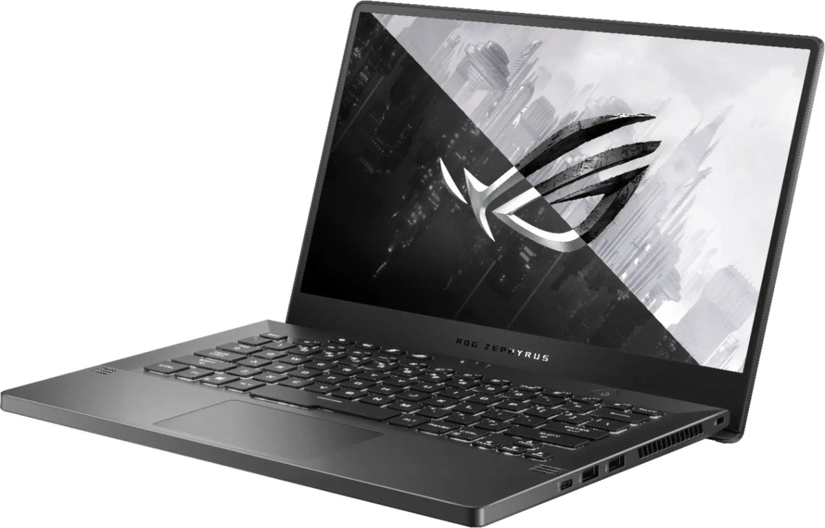 ASUS - ROG Zephyrus G14 14" FHD Laptop - AMD Ryzen 7 5800HS - 16GB RAM - NVIDIA GeForce GTX 1650 - 512GB SSD - Gray - Image 2
