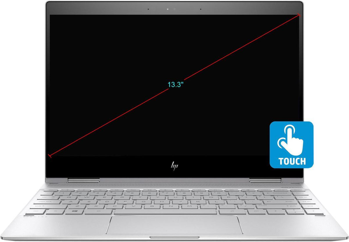 HP Spectre x360 – 13.3" FHD Touch 2-in-1 – Intel Core i7-8550U – 16GB RAM – 512GB SSD – Natural Silver – 13-AE014DX - Image 4