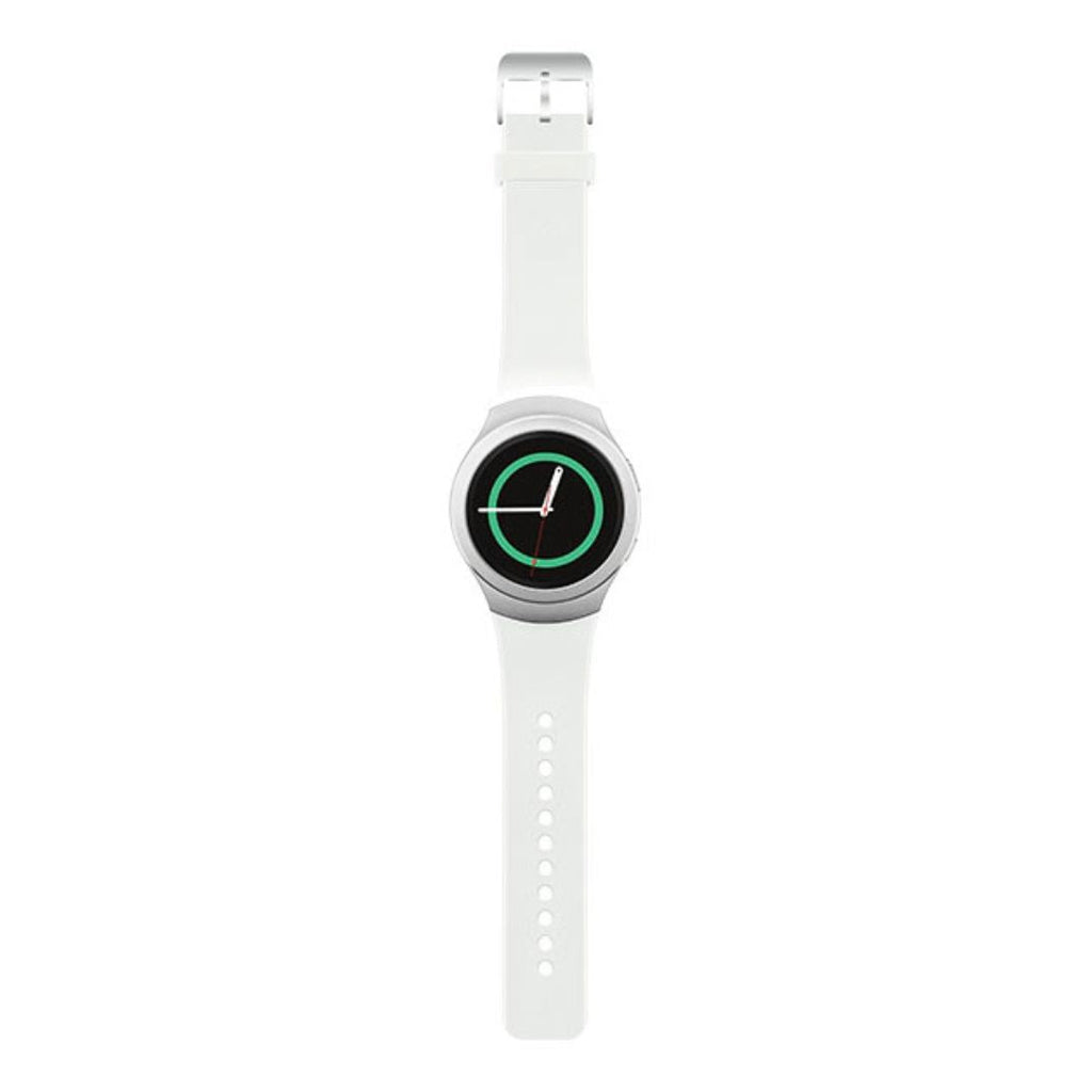 AT&T - Samsung Gear S2 Smartwatch - Silver with White Band - SM-R730AZWAATT - Image 5