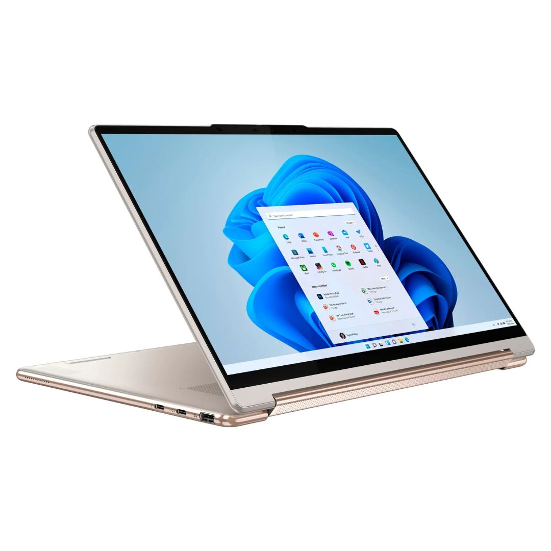 Lenovo Yoga 9i 14" 2.8K OLED Touch 2-in-1 Laptop - Intel Evo Platform - i7-1260P - 16GB RAM - 512GB SSD - Oatmeal - Image 6