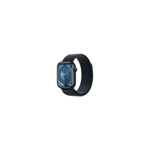 Apple Watch Series 9 (GPS) 45mm Midnight Aluminum Case with Midnight Sport Loop - Adj - MR9C3LW/A - Image 6