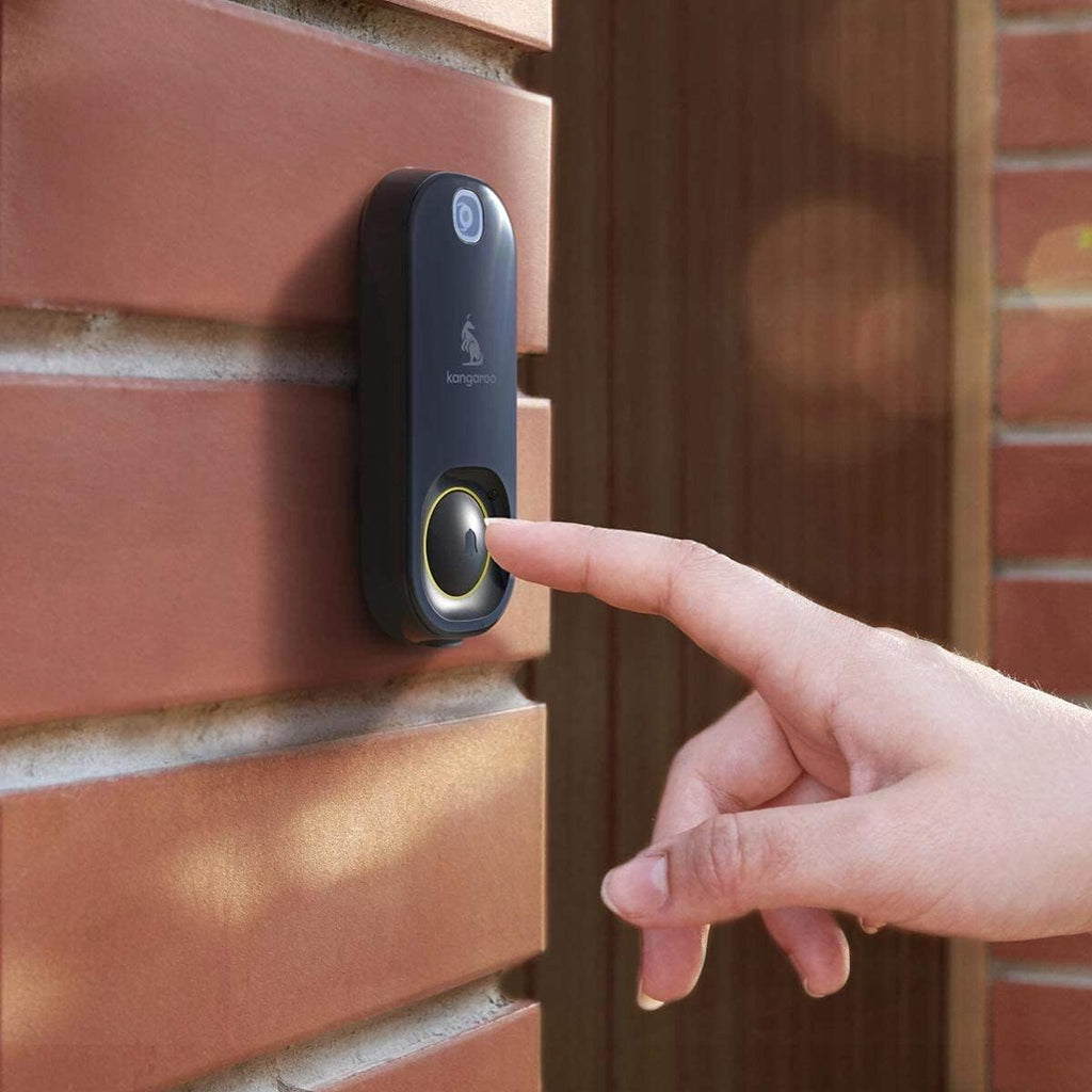 Kangaroo Wi-Fi Doorbell Camera + Chime Outdoor - 1080p Resolution - Battery Power - A0008 - Image 2