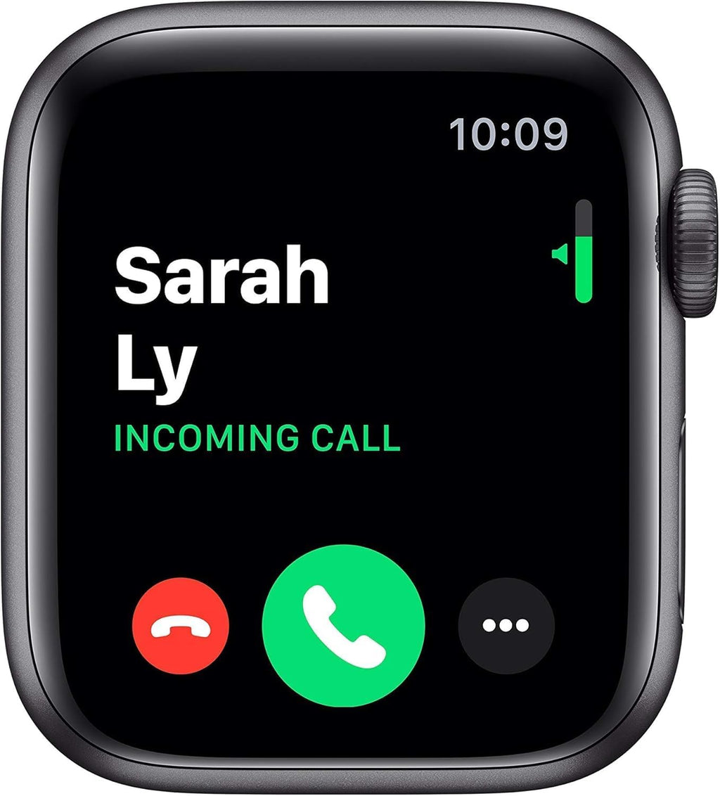 Apple Watch Series 4 (GPS + Cellular, 44MM) - Space Black Aluminum Case with Black Sport Band - Image 3