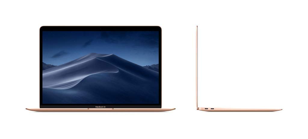 Late-2018 Apple MacBook Air - 13.3" Retina Display - Intel Core i5 - 8GB RAM - 256GB Flash Storage - Gold - Image 3