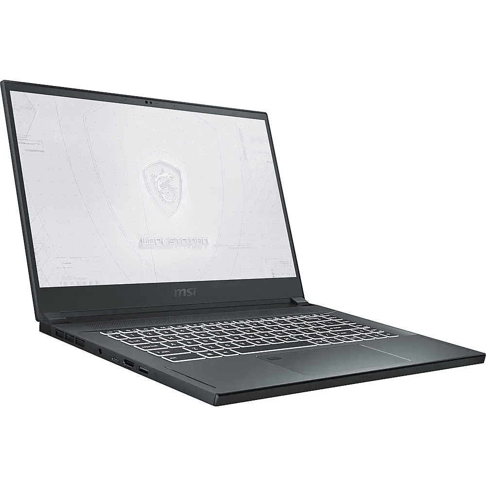 MSI - WS66 15.6" Gaming Laptop - i9-11900H - 64 GB RAM - NVIDIA RTX A5000 - 1 TB SSD - Black - WS6611220 - Image 2