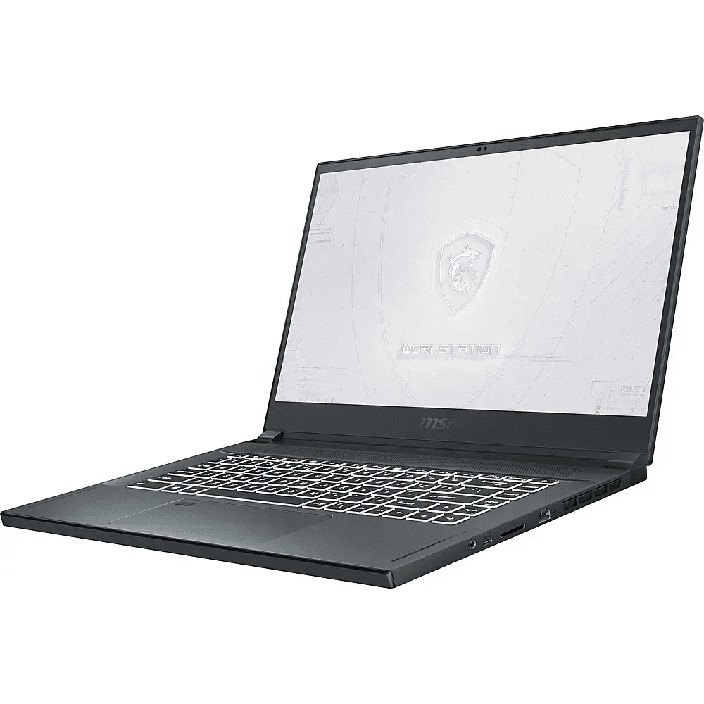 MSI - WS66 15.6" Gaming Laptop - i9-11900H - 64 GB RAM - NVIDIA RTX A5000 - 1 TB SSD - Black - WS6611220 - Image 3