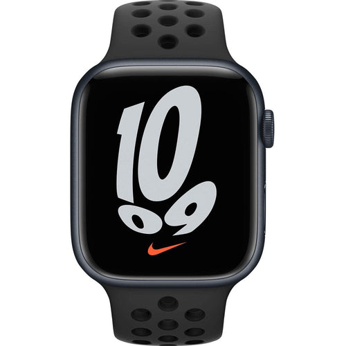 Apple Watch Nike Series 7 GPS + Cell 45MM Midnight Sport Band - MKJL3LL/A - Image 2