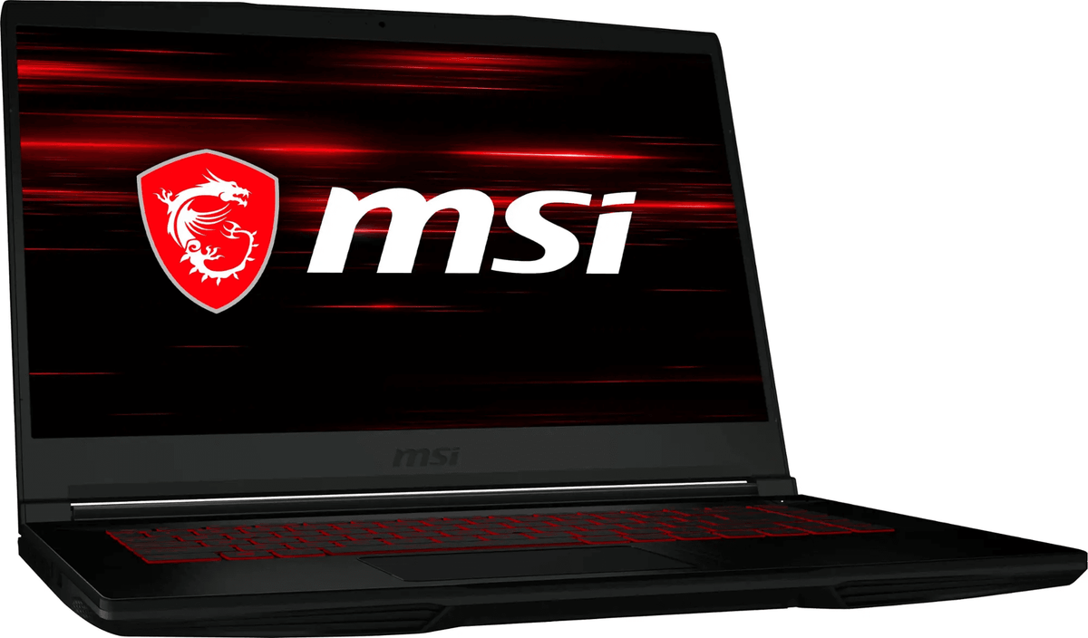 MSI GF63 15.6" Gaming Laptop - i5-10500H - 8GB RAM - GTX 1650 - 256GB SSD - Black - GF63818 - Image 5
