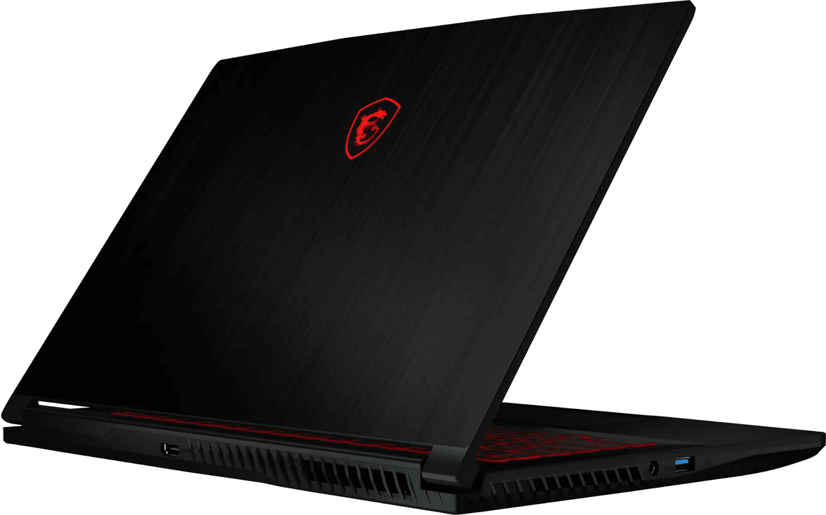 MSI GF63 15.6" Gaming Laptop - i5-10500H - 8GB RAM - GTX 1650 - 256GB SSD - Black - GF63818 - Image 7