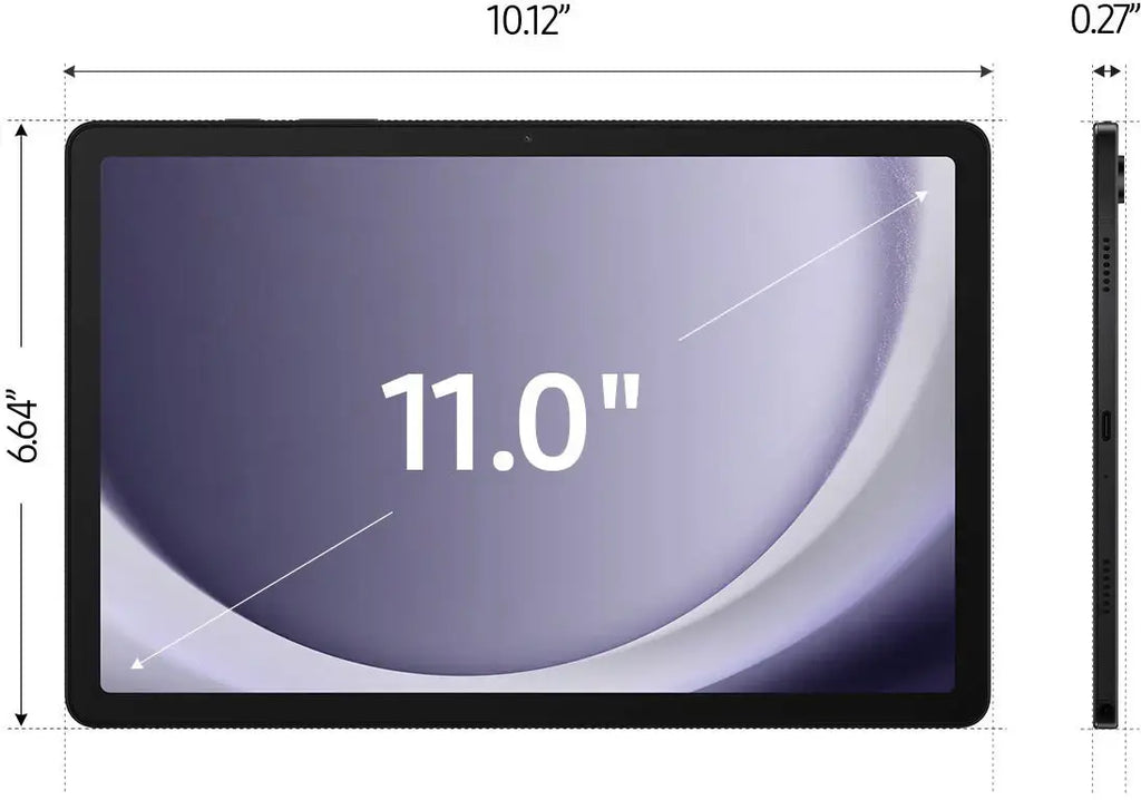 AT&T Samsung Galaxy Tab A9+ 11" - 64GB - Graphite - SM-X218UZAAATT - Image 2
