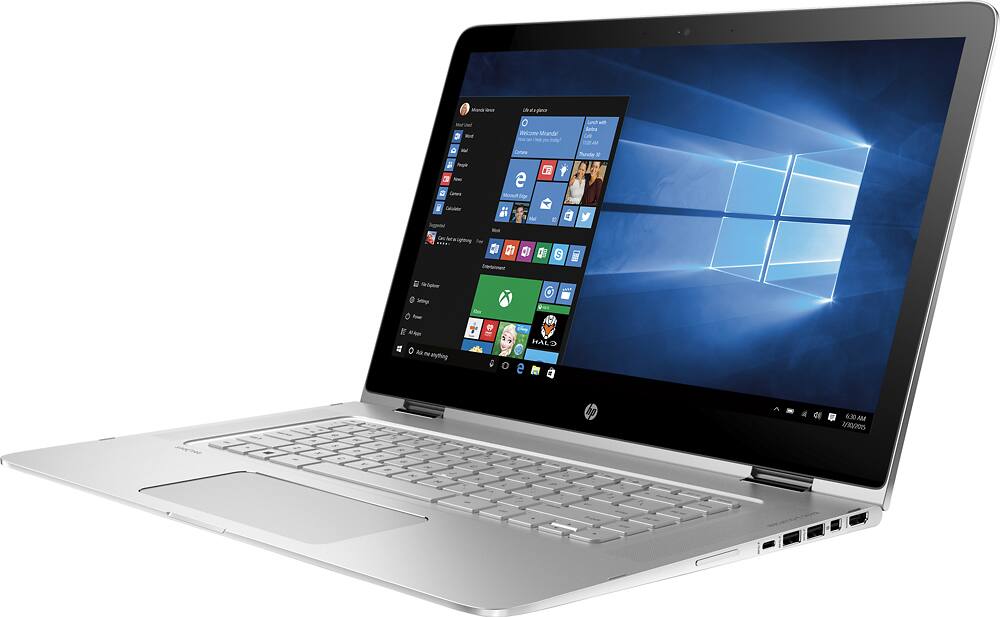 HP Spectre x360 2-in-1 15.6" 4K Touch-Screen Laptop - Intel Core i7-6500U - 16GB RAM - 256GB SSD - Silver - Image 3