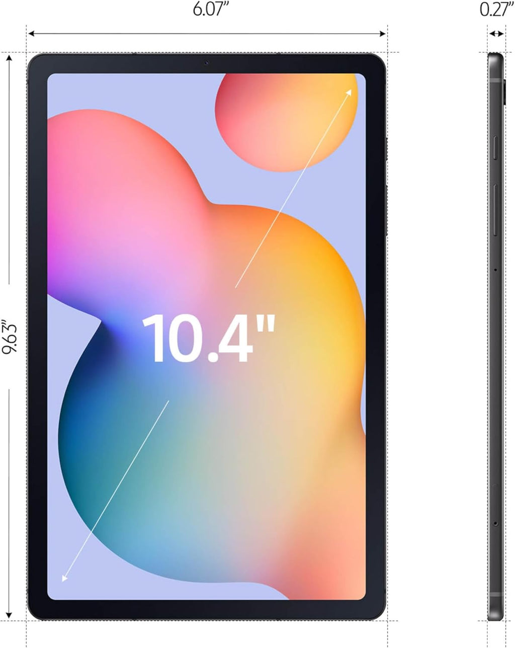 Samsung Galaxy Tab S6 Lite (2024) 10.4 - 64GB - Oxford Gray - SM-P620NZAAXAR - Image 2
