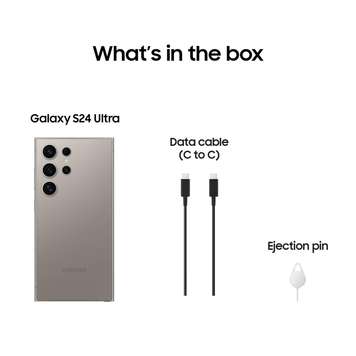 Unlocked Samsung Galaxy S24 Ultra 5G (with S-Pen) - 512GB - Titanium Gray - SM-S928UZTFXAA - Image 8
