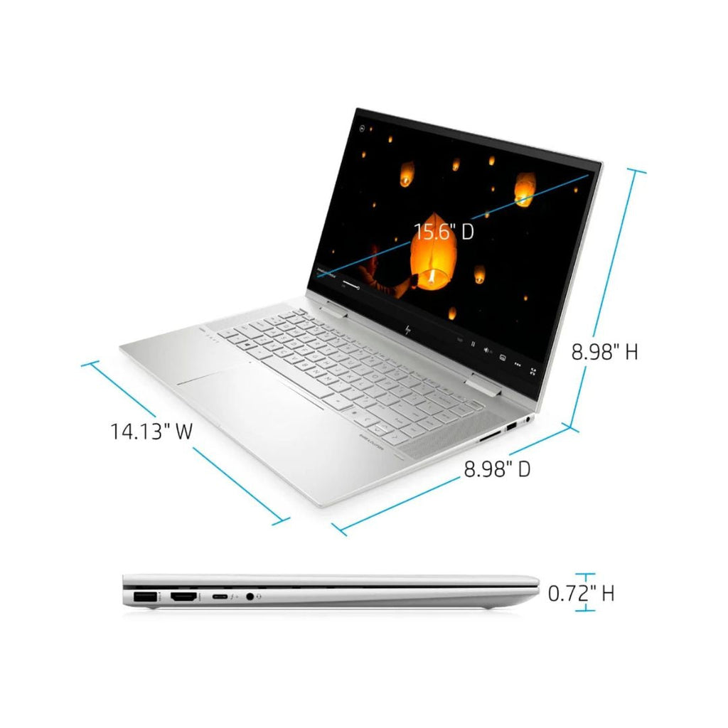 HP ENVY 2-in-1 15.6" FHD Touch-Screen Laptop - Intel Core i7-1195G7 - 16GB RAM - 512GB SSD + 32GB Optane - Image 7