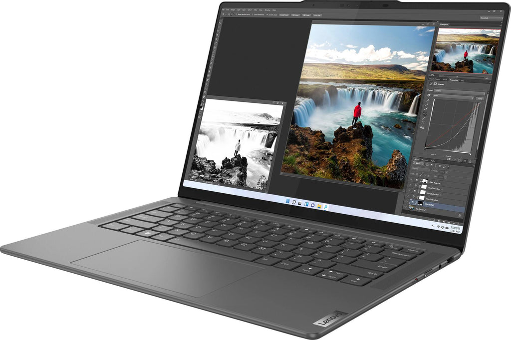 Lenovo - Slim Pro 7 14" 90Hz 2.5K (WQXGA) Touch-Screen Laptop -AMD Ryzen 7 7735HS - NVIDIA GeForce RTX 3050 - 16GB - Image 5