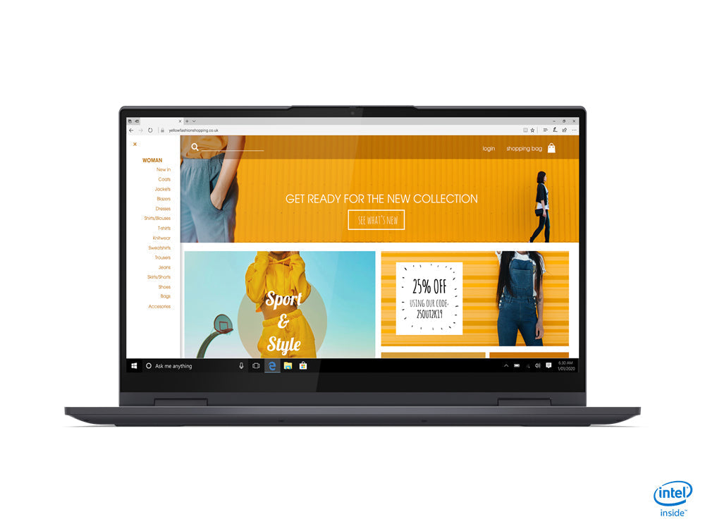 Lenovo Yoga 7 15ITL5 - 15.6" FHD Touch - i7-1165G7 - 8GB RAM - 512GB SSD - Slate Grey - 82BJ0004US - Image 3