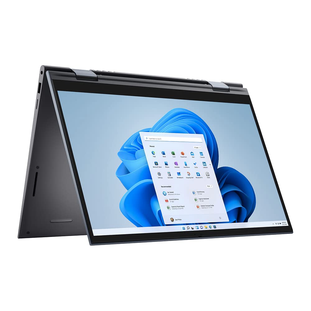 Dell Inspiron 7000 2-in-1 14" FHD Touchscreen Laptop - AMD Ryzen 5500U - 8GB RAM - 256GB SSD - Blue - Image 2