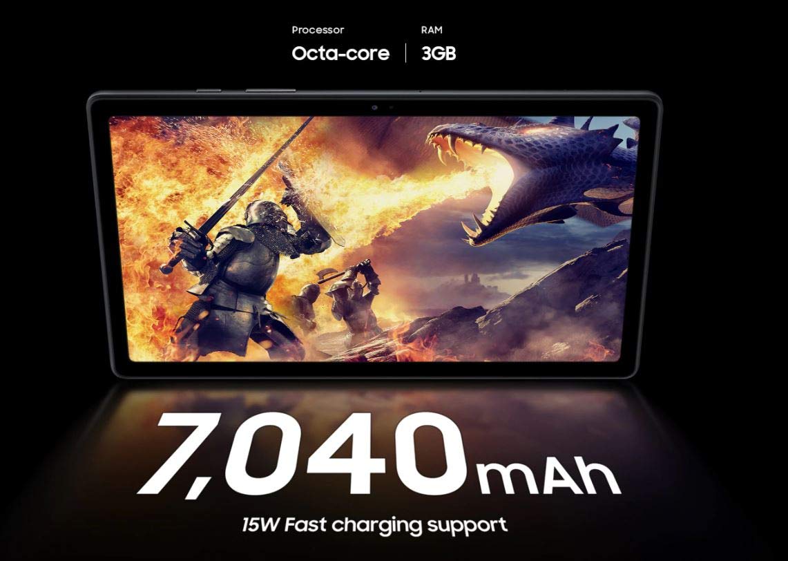 Samsung Galaxy Tab A7 10.4" Wi-Fi 32GB - Gray - SM-T500NZAAXAR - Image 9