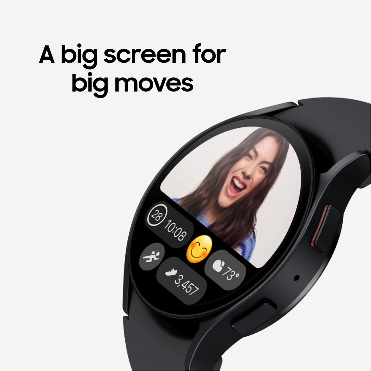 Samsung Galaxy Watch6 Aluminum Smartwatch 44mm BT - Graphite - SM-R940NZKAXAA - Image 4