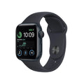 Apple Watch SE 2nd Gen (GPS) 40mm Aluminum Case w/ Midnight Sport Band (M/L) – Midnight – MXE93LL/A (2024)
