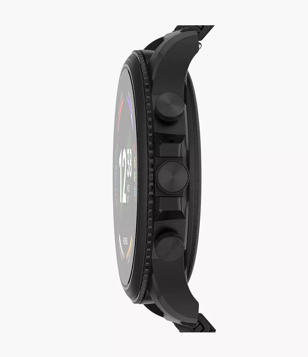 Fossil Gen 6 Smartwatch Black Stainless Steel Mesh - FTW4066V - Image 3