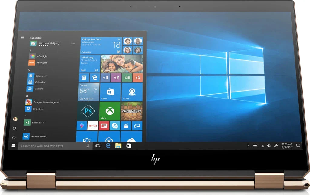 HP Spectre x360 15.6" 4K - i7-8565U - 16GB RAM - NVIDIA GeForce MX150 - 512GB SSD + 32GB Optane - 15-df0069nr - Image 4