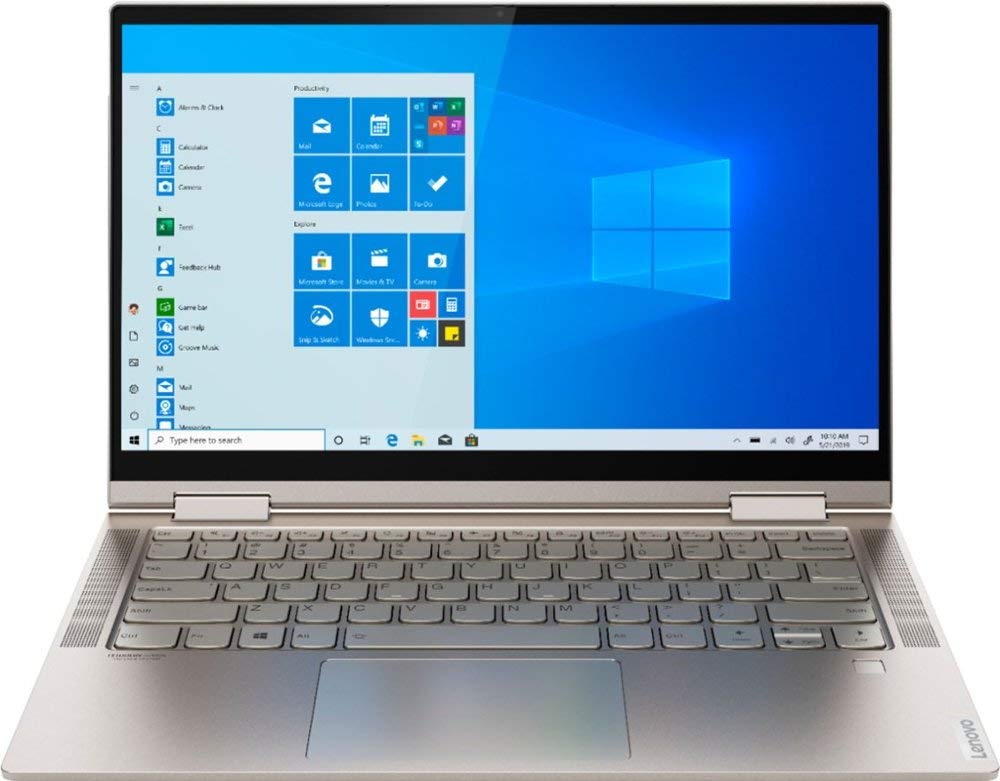 Lenovo Yoga C740-14IML 2-in-1 14" Touch-Screen FHD Laptop - i5-10210U - 8GB RAM - 512GB SSD - Mica - 81TC000NUS