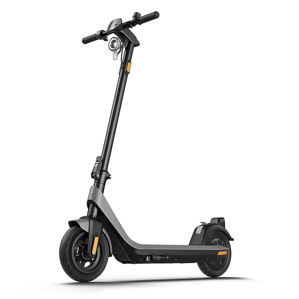 NIU - KQi2 Pro Foldable Electric Kick Scooter w/ 25 mi Max Operating Range & 17.4 mph Max Speed - Gray - K2P32GG1A11