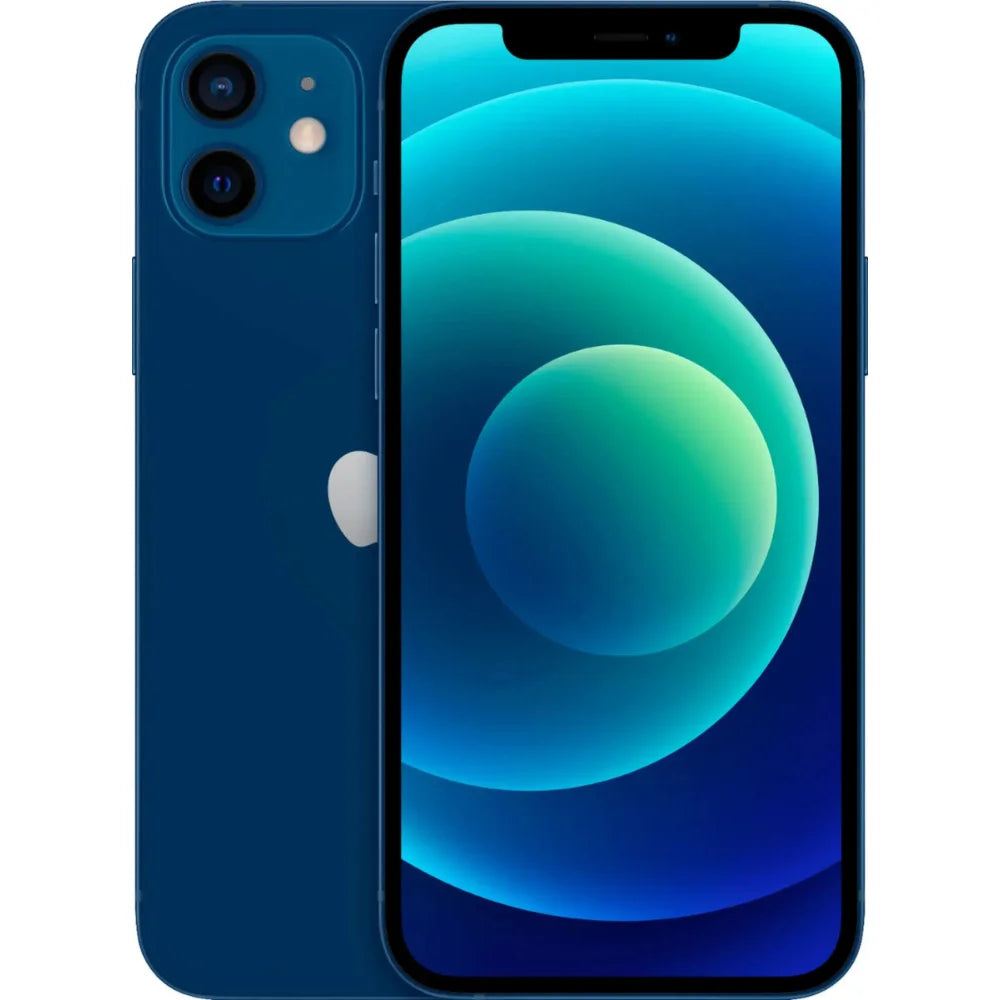 Unlocked Apple iPhone 12 - 128GB - Blue - MGHF3LL/A