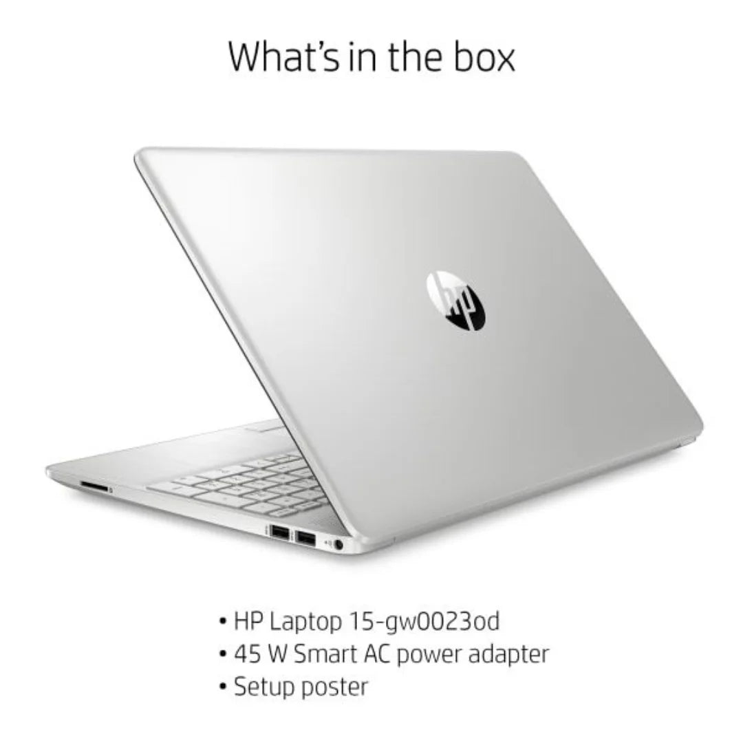 HP WXGA - Ryzen 3 3250U - 8GB RAM - 1TB HDD - Silver - 15-gw0023od - Image 4