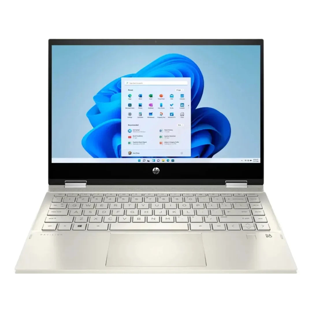 HP - Pavilion x360 2-in-1 14" Touch-Screen Laptop - Intel Core i5-1135G7 - 8GB Memory - 512GB SSD + 32GB Optane - Warm Gold