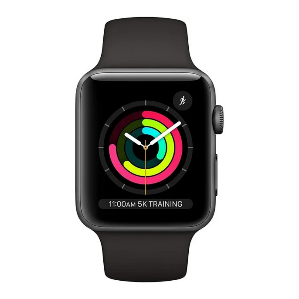 Apple Watch Series 3 GPS 38mm Space Gray - Black Sport Band - MTF02LL/A - Image 2