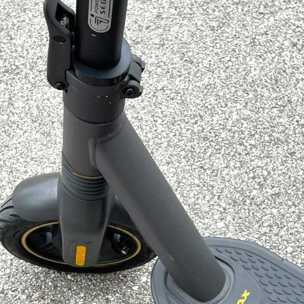 Segway - Max G2 Electric Kick Scooter Foldable w/ 43 Mile Range and 22 MPH Max Speed - Black - Good Condition - Image 12