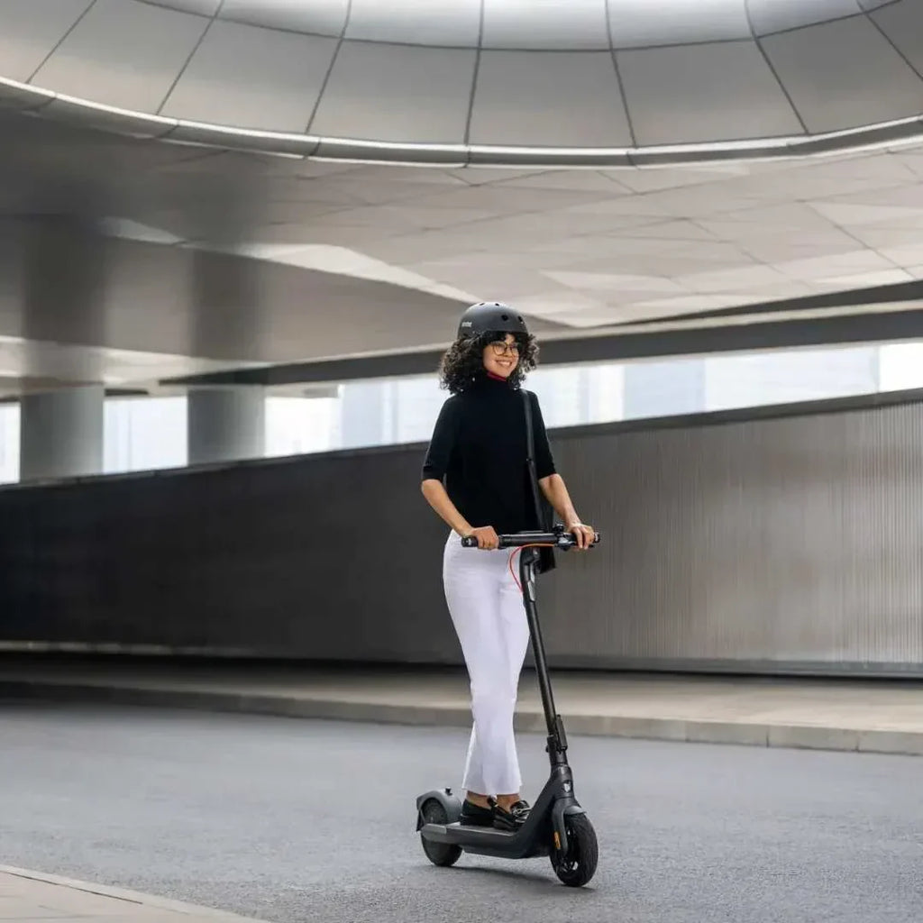 Segway - Ninebot E2 Pro Electric Scooter w/16.8 miles Max Operating Range & 15.5 mph Max Speed - Black - Image 12