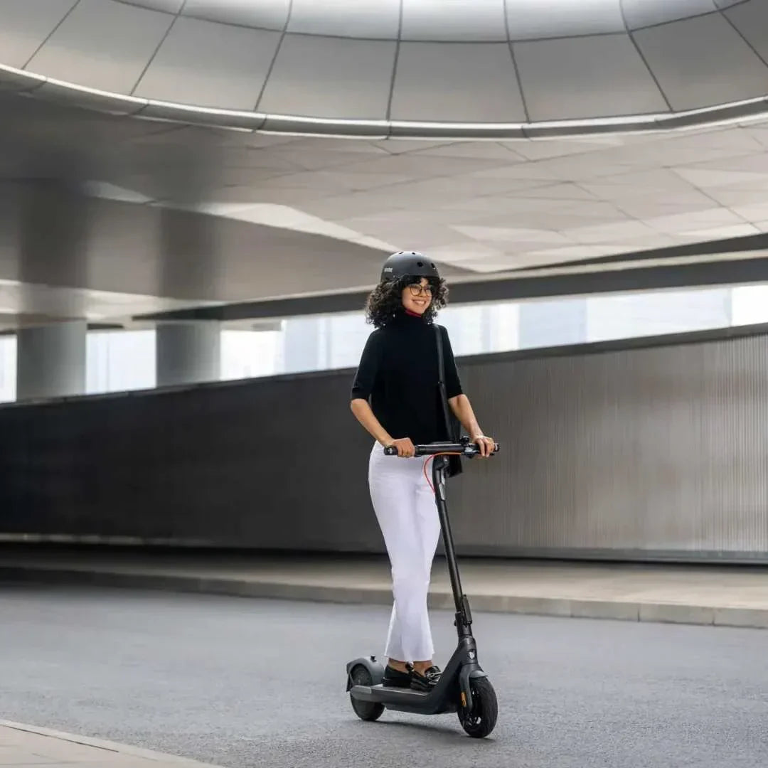 Segway - Ninebot E2 Pro Electric Scooter w/16.8 miles Max Operating Range & 15.5 mph Max Speed - Black - Image 12