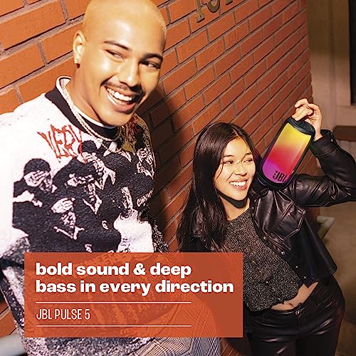 JBL Pulse 5 Waterproof Portable Bluetooth Speaker - JBLPULSE5BLKAM - Image 6