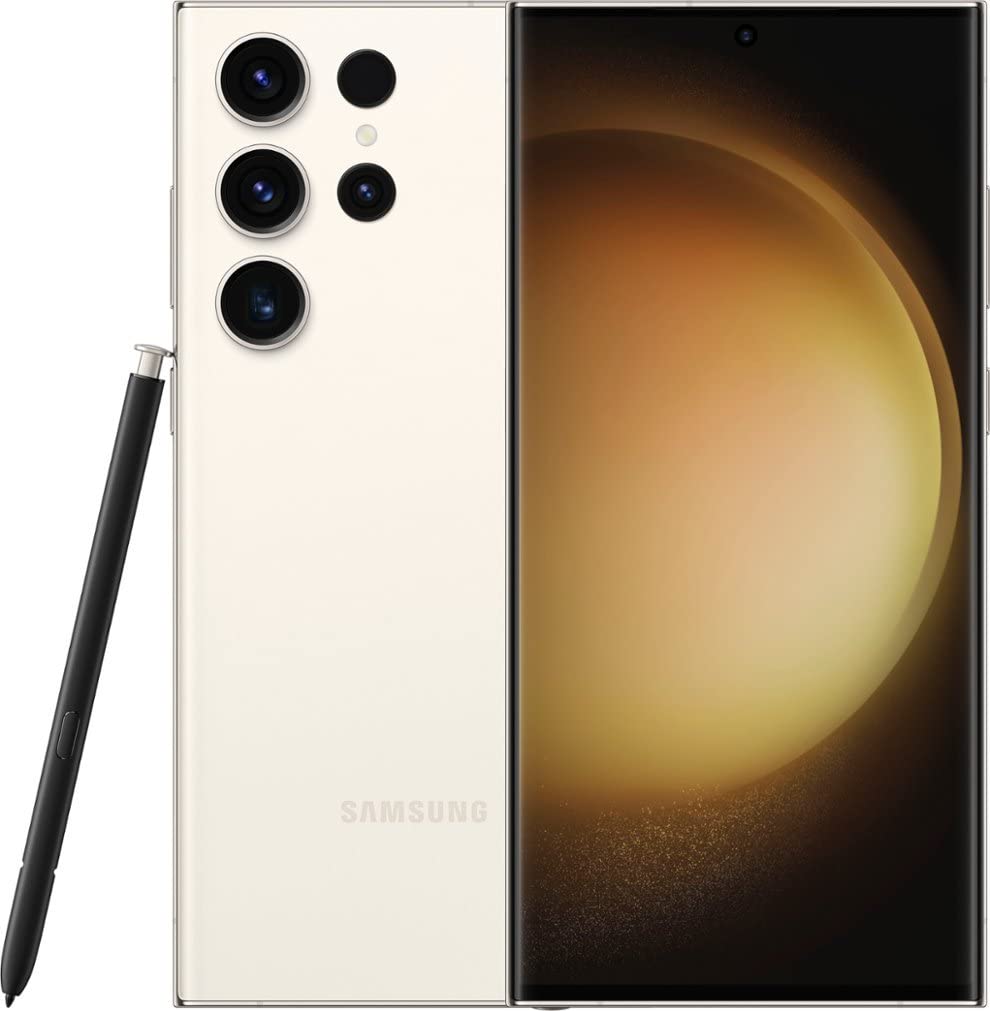 Verizon Samsung Galaxy S23 Ultra 5G - 256GB - Cream - SM-S918UZEAVZW