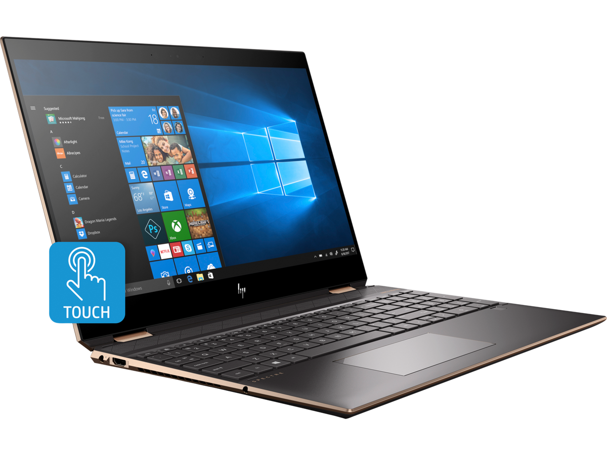 HP Spectre x360 - 15.6" UHD Touch - i7-10510U - 16GB RAM - GeForce MX250 - 512GB SSD - 15-df1075nr - Image 3