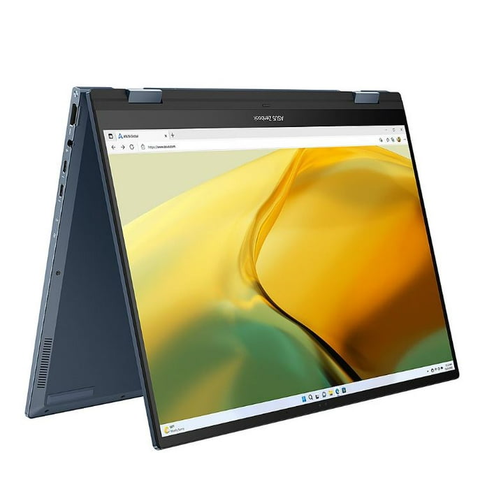 ASUS ZenBook 14 - 2-in-1 - Touch i7-1360P - 16GB RAM - 1TB SSD - Ponder Blue - Image 3