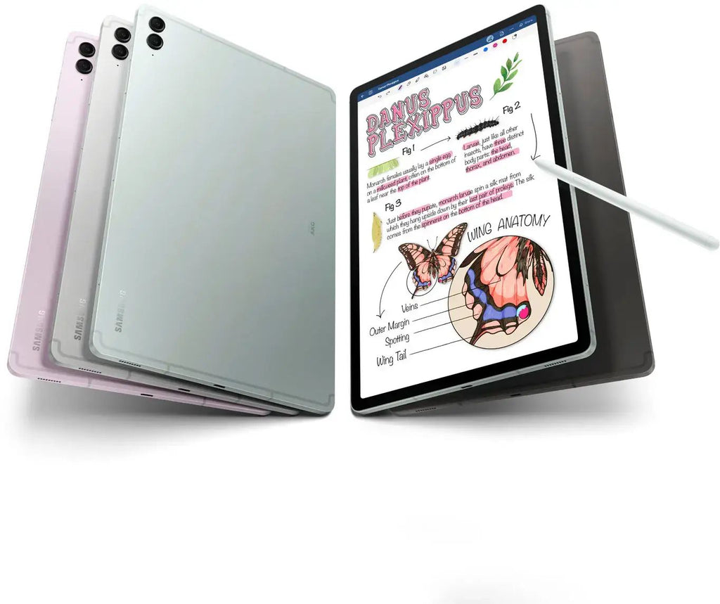 Samsung - Galaxy Tab S9 FE+ - 12.4" 256GB - Wi-Fi - with S-Pen - Mint - SM-X610NLGEXAR - Image 4