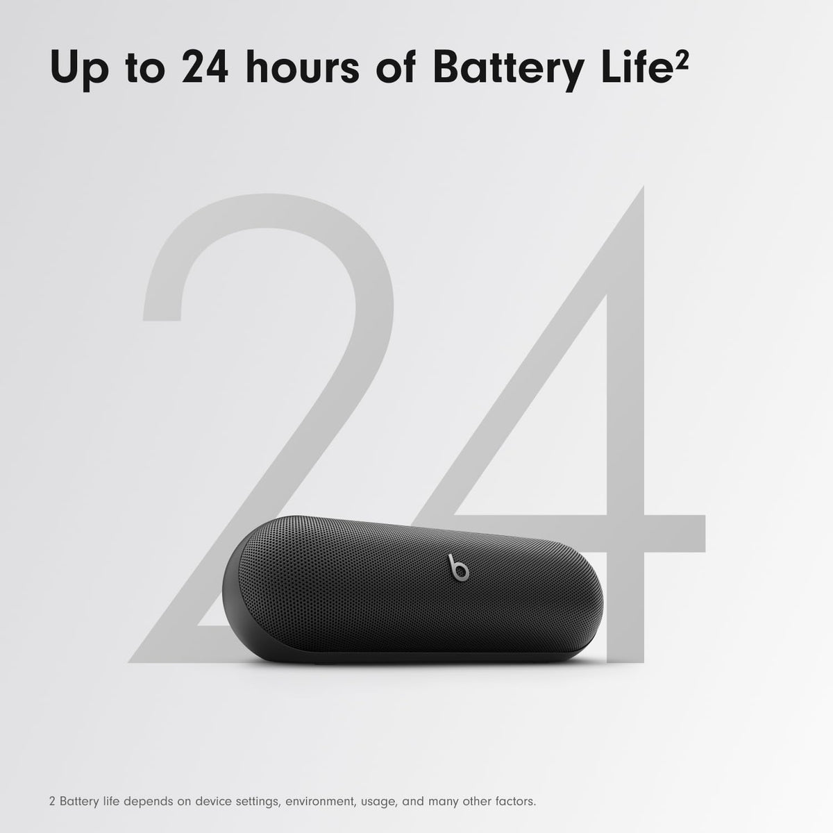 Beats By Dre Pill Portable Wireless Bluetooth Speaker - Matte Black - Image 4