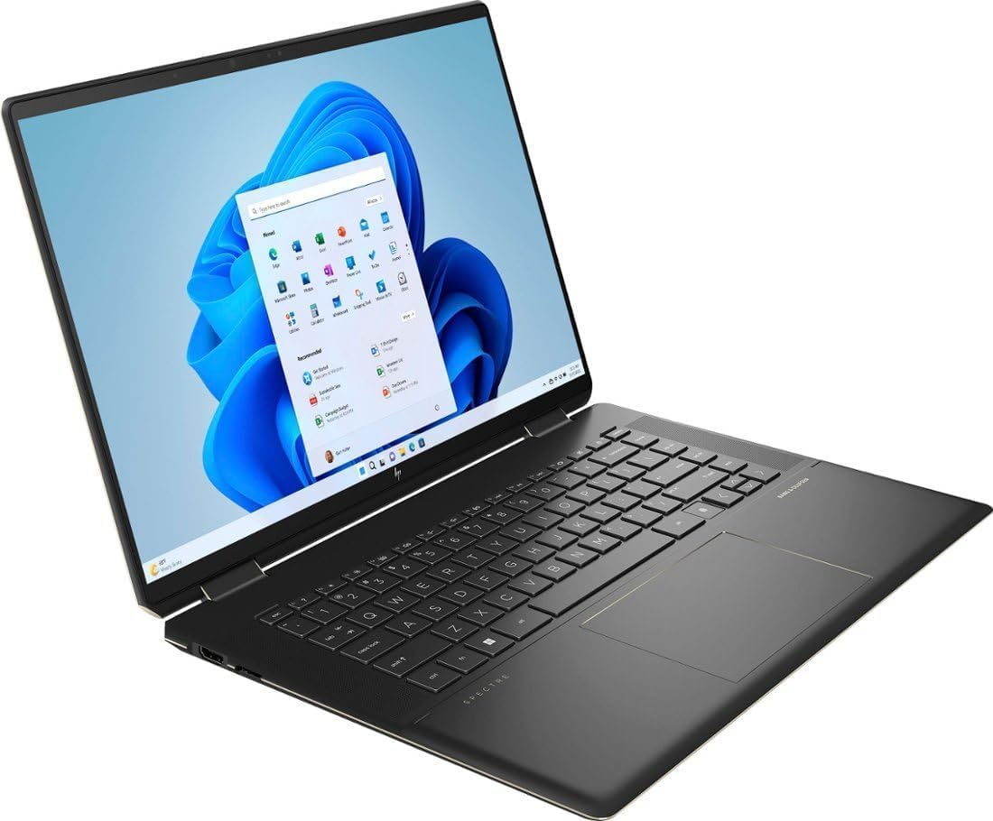 HP Spectre x360 Laptop - Intel i7 - 16GB RAM-512GB - Nightfall Black - 13T-AW000 - Image 2