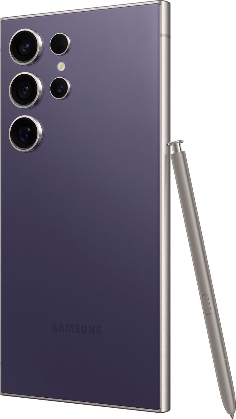 Unlocked Samsung Galaxy S24 Ultra 5G - 256GB - Titanium Violet - SM-S928UZVEXAA - Image 2